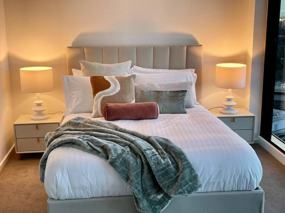 Lux 3 Bedroom Apartment In Southbank Melbourne City Exterior foto