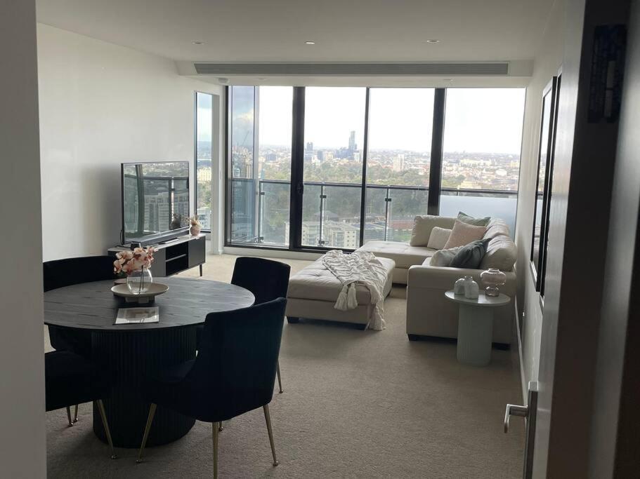 Lux 3 Bedroom Apartment In Southbank Melbourne City Exterior foto