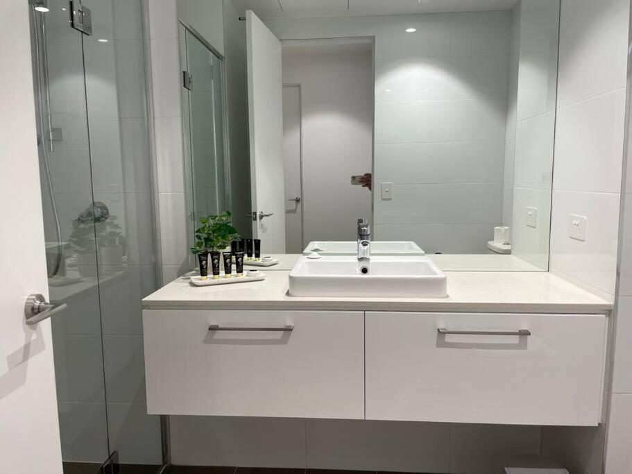 Lux 3 Bedroom Apartment In Southbank Melbourne City Exterior foto