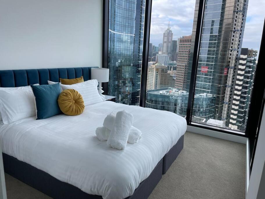 Lux 3 Bedroom Apartment In Southbank Melbourne City Exterior foto
